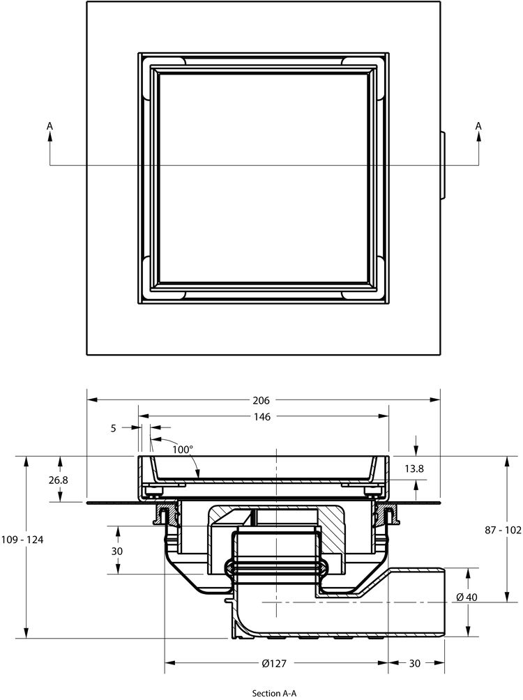 cross-sectionAquaberg tegelput 484015