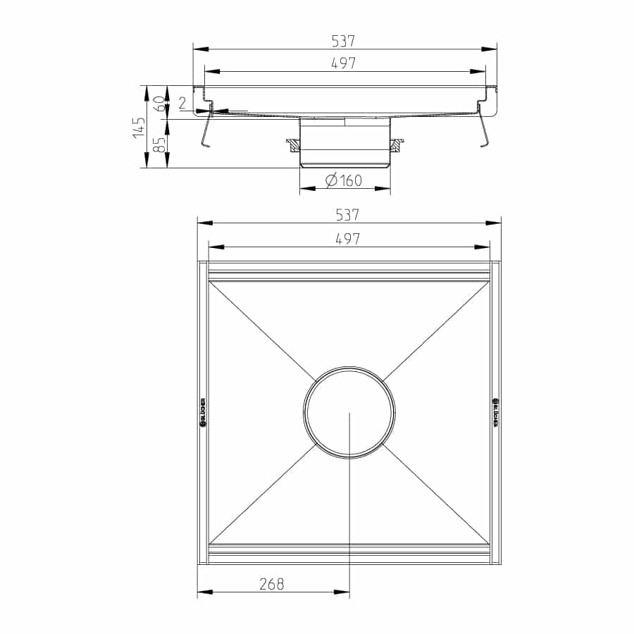 cross-sectionKeukengoot 660GK005-06