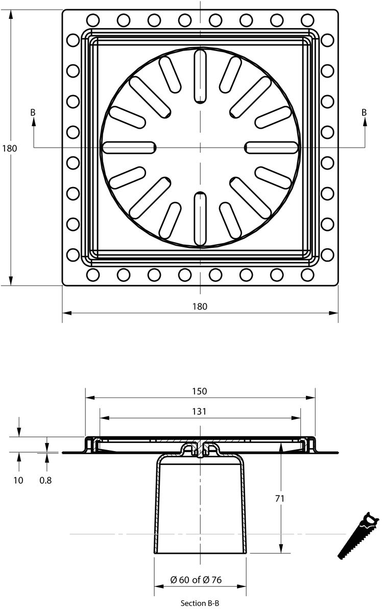 cross-sectionAquaberg renovatieput RP15/179