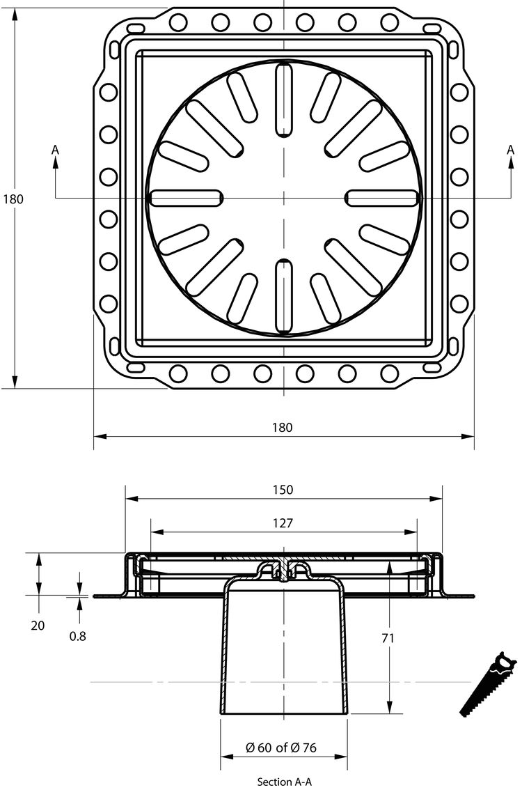 cross-sectionAquaberg renovatieput RP15-20/179