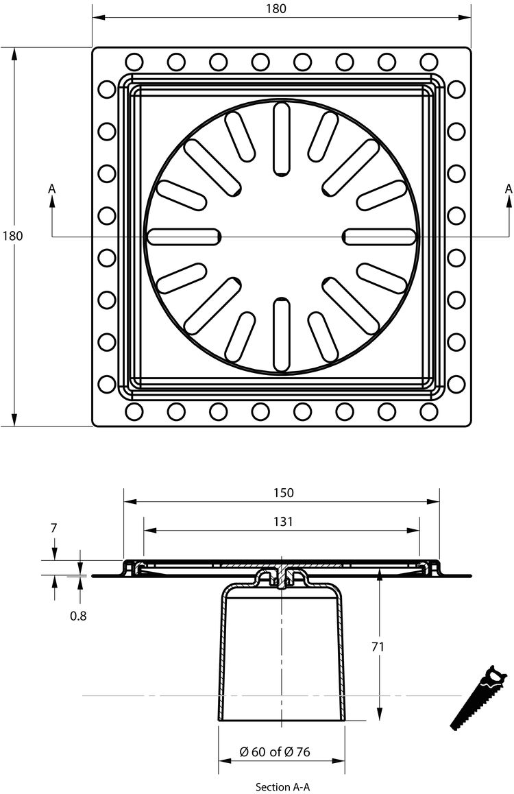 cross-sectionAquaberg renovatieput RP15-7/179