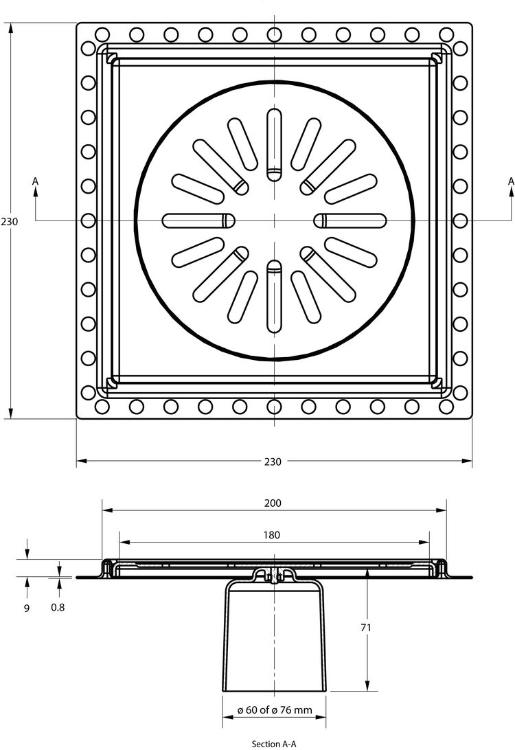 cross-sectionAquaberg renovatieput RP20/179